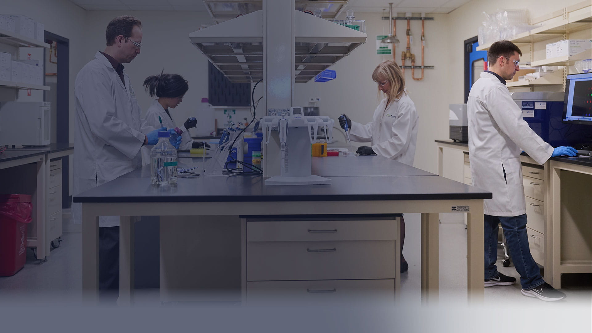 OnKure scientists working in a lab
